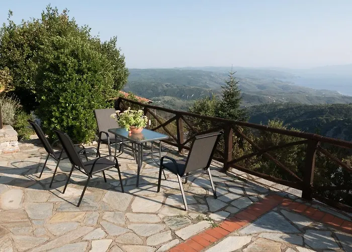 πηλιορείτικο σπίτι με υπέροχη θέα Σπίτι διακοπών